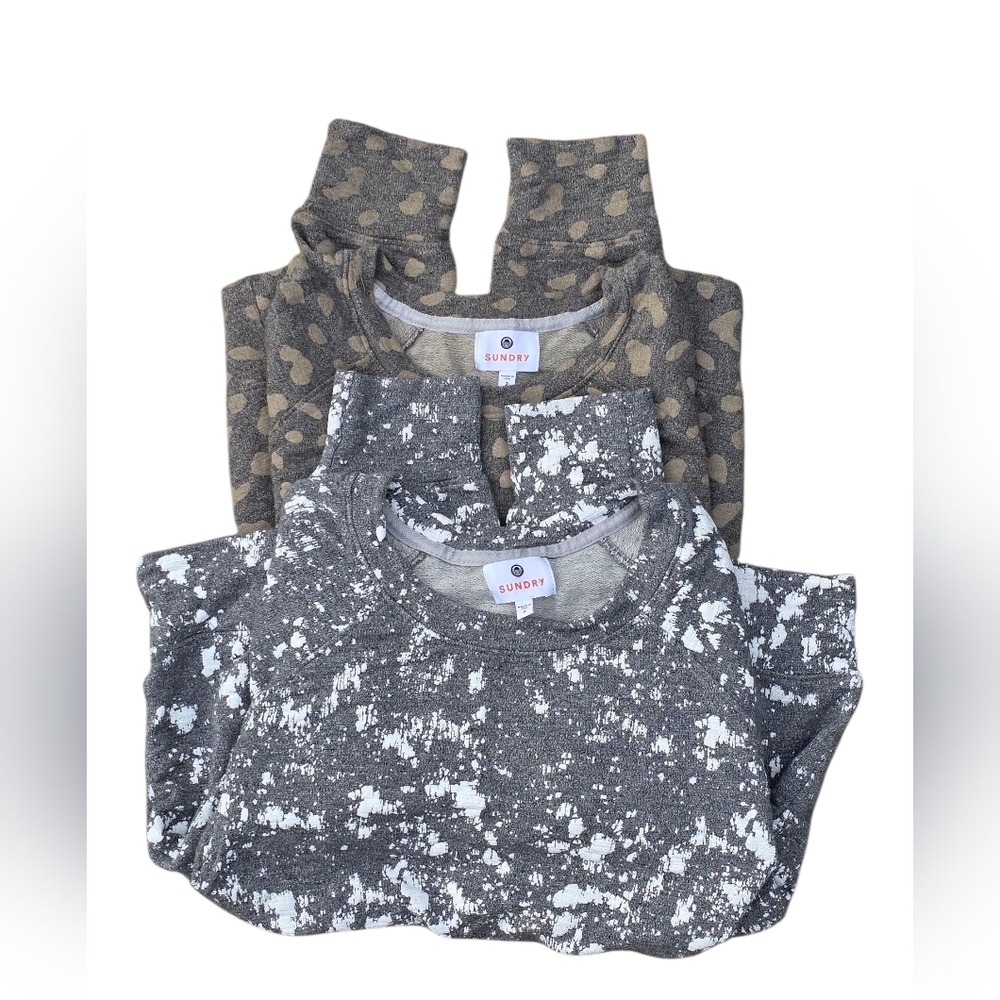 Sundry Bundle of 2 Sundry Sweatshirts by Anthropologie - Size 2 (Medium)